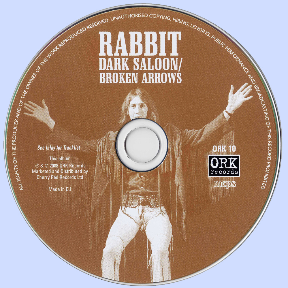 Plain and Fancy: Rabbit - Dark Saloon / Broken Arrows (1973-74 us 